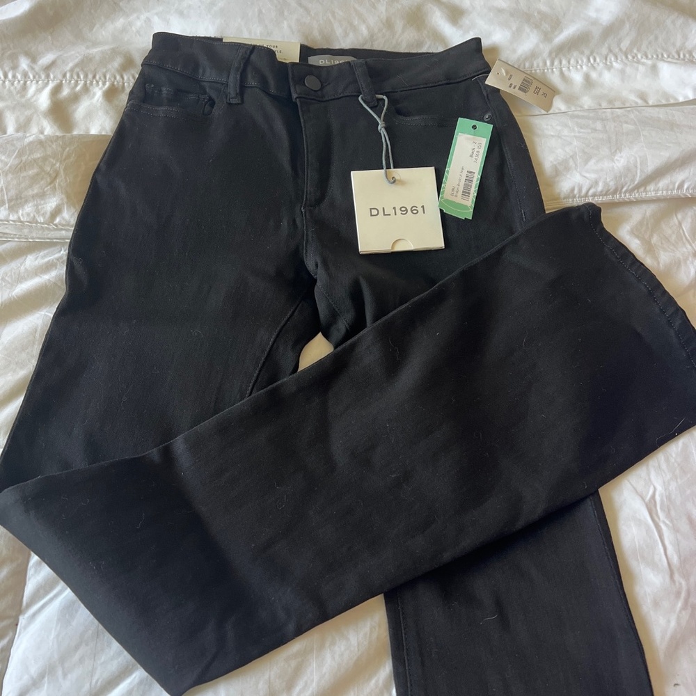 DL 1961 mid rise instasculpt Boot jeans